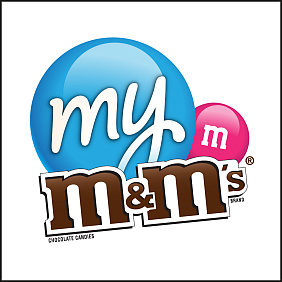 Mars Wrigley定制My M&amp；M的巧克力糖果。